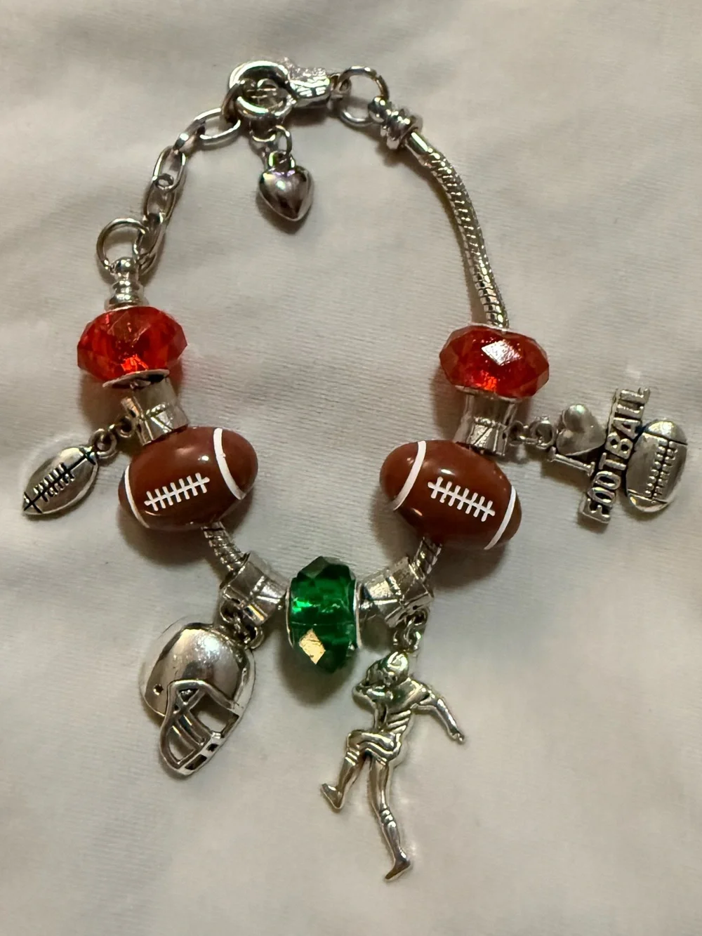 Fashion Mixed Lot 8 Bracelets Chain Beaded Charm Silver/Black